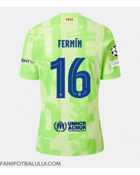 Barcelona Fermin Lopez #16 Tricou Fotbal Replică 2024-25 Barbati Treilea